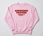 Answered Prayers Red Text Crew